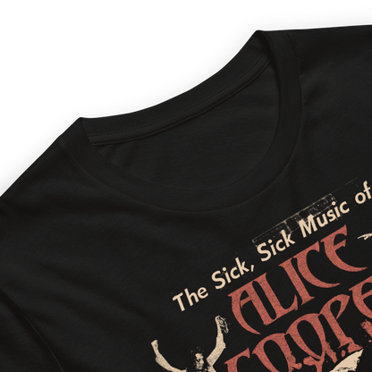 Alice Cooper - Sick Sick Jumbo Print T Shirt