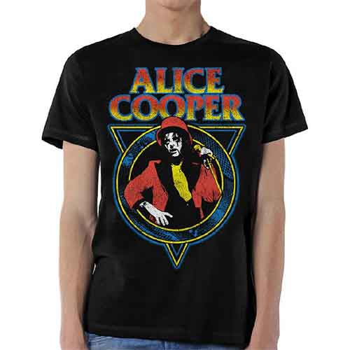 Alice Cooper Snake Skin Mens T Shirt