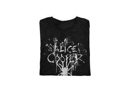 Alice Cooper Spider Drip Jumbo Print T Shirt