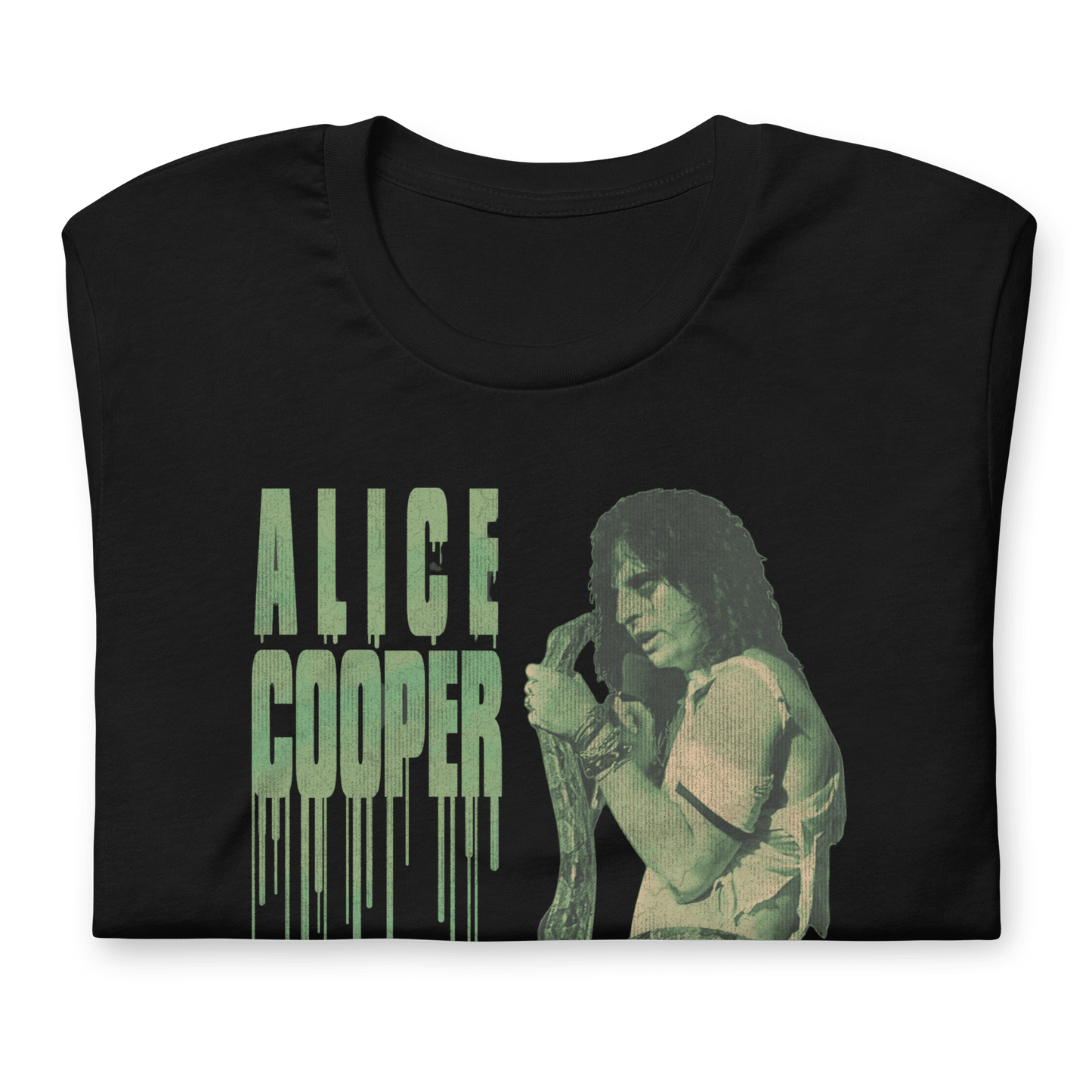 Alice Cooper - Vintage 1986 Snake Drip Jumbo Print T Shirt