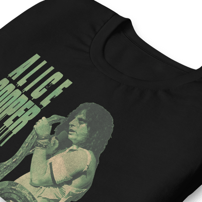 Alice Cooper - Vintage 1986 Snake Drip Jumbo Print T Shirt