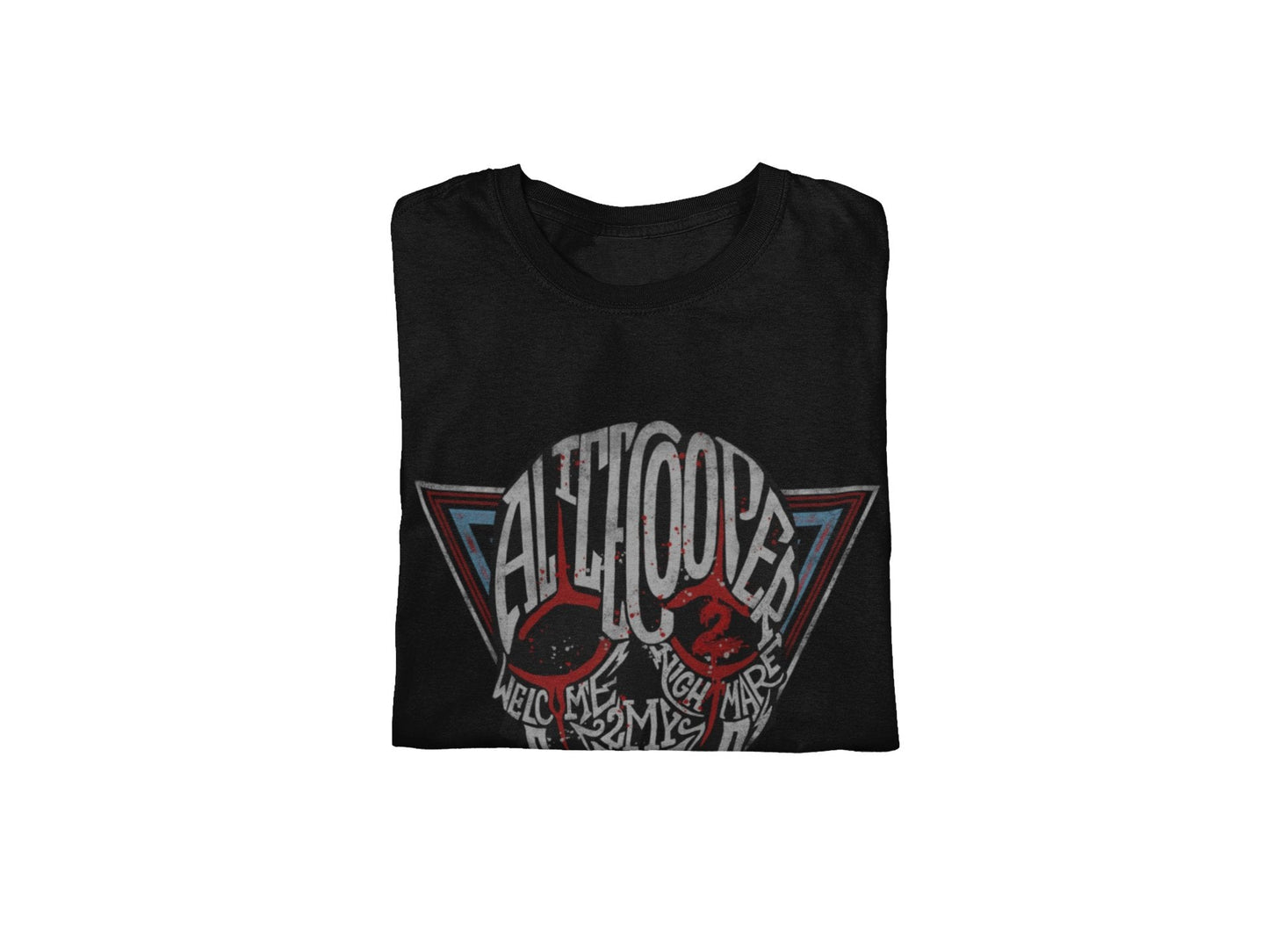 Alice Cooper Welcome 2 My Jumbo Print T Shirt