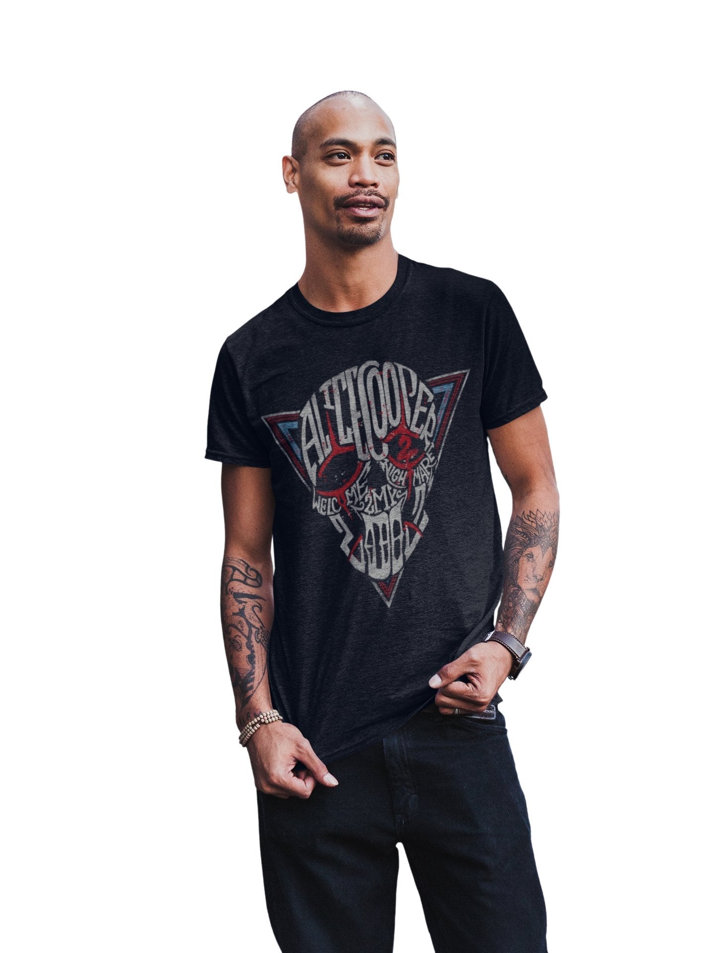 Alice Cooper Welcome 2 My Jumbo Print T Shirt
