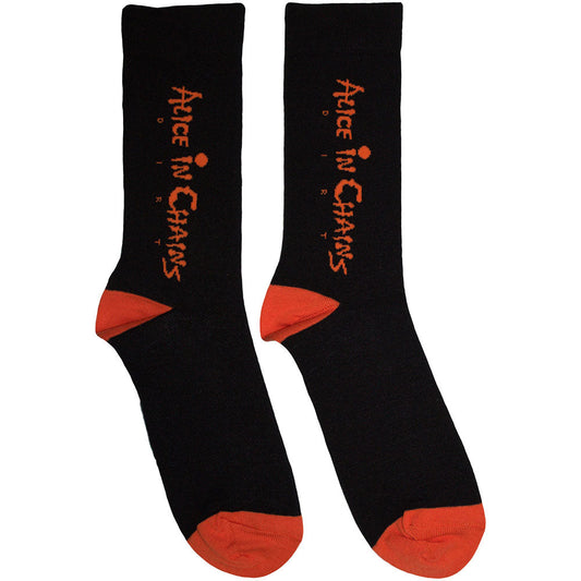 Alice In Chains Logo Socks Black