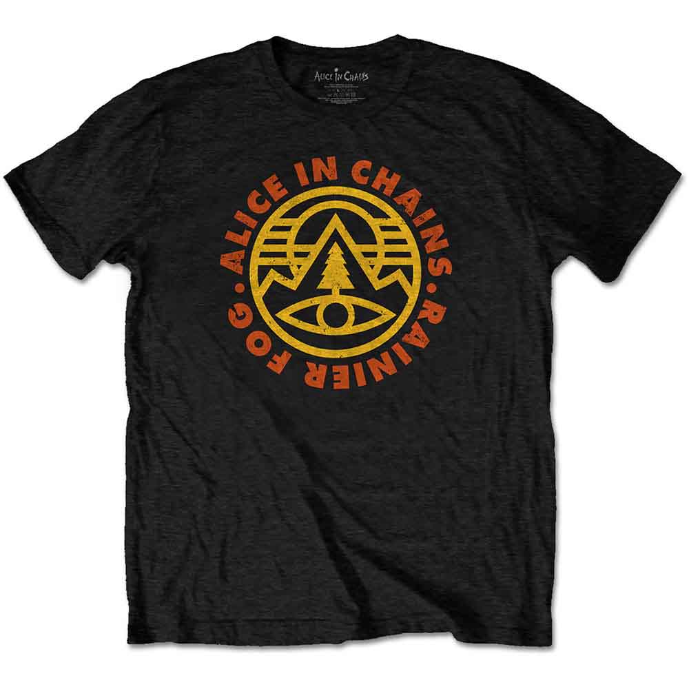 Alice In Chains Pine Emblem Mens T Shirt