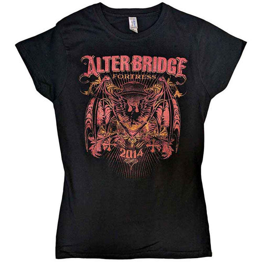 Alter Bridge Fortress Batwing Eagle Womens T Shirt