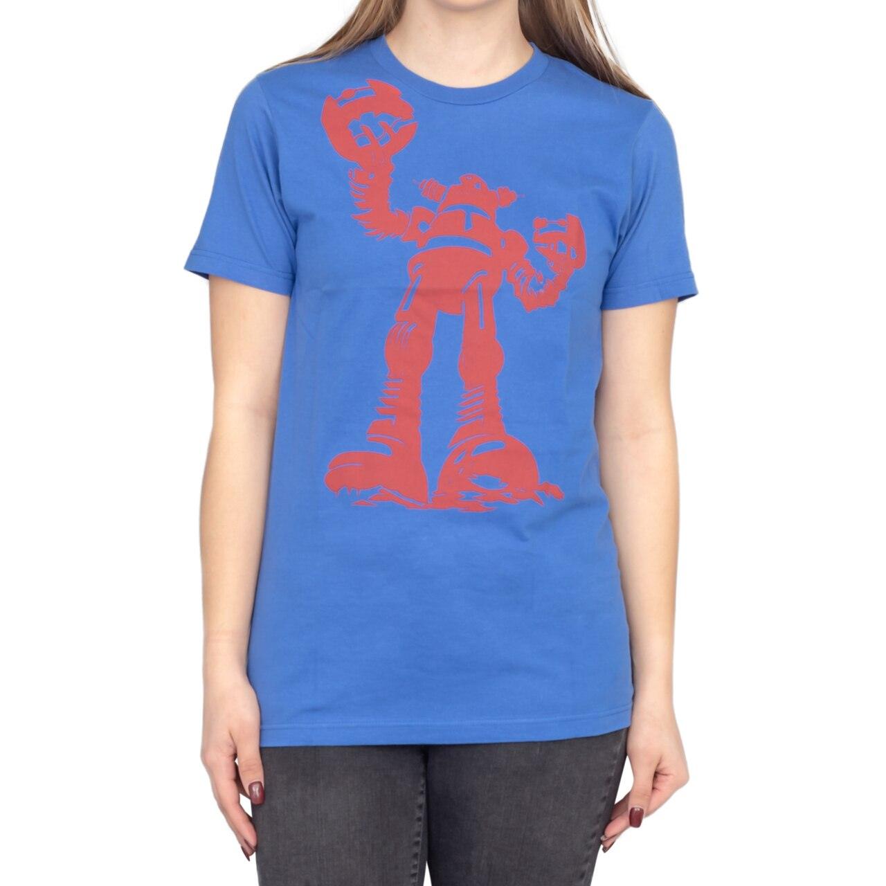 Ames Bros Destroyer Vintage Blue Adult T Shirt