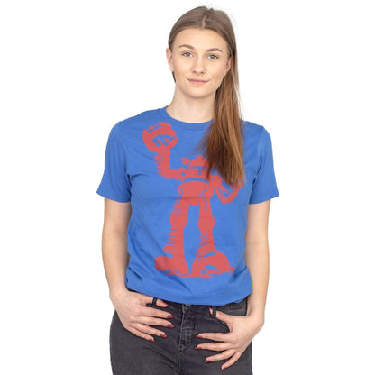 Ames Bros Destroyer Vintage Blue Adult T Shirt