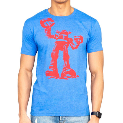 Ames Bros Destroyer Vintage Blue Adult T Shirt