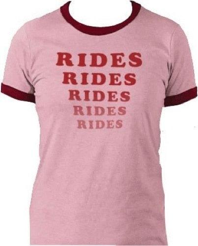 Amusement Park Rides Rides Rides Washed T Shirt