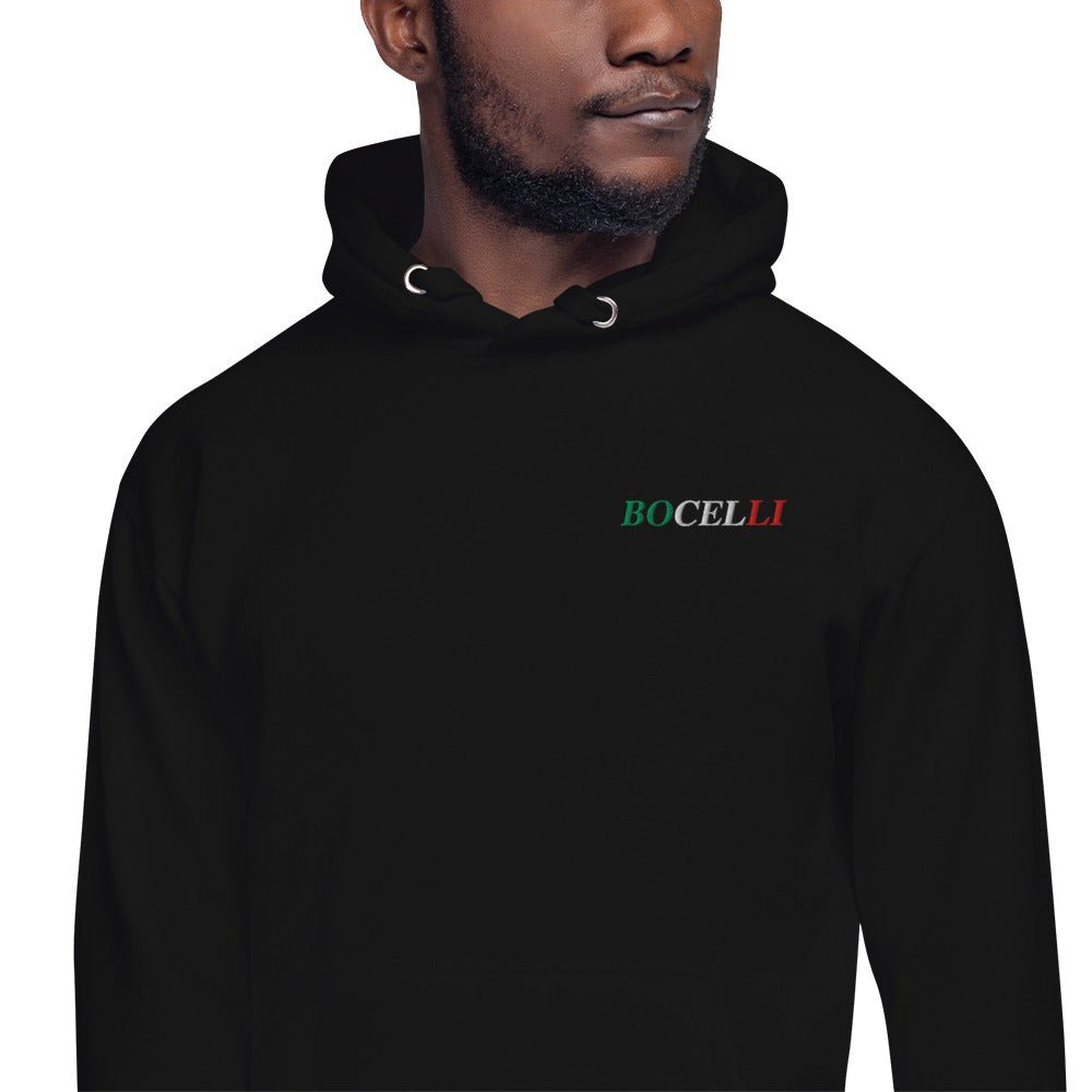 Andrea Bocelli Embroidered Hoodie