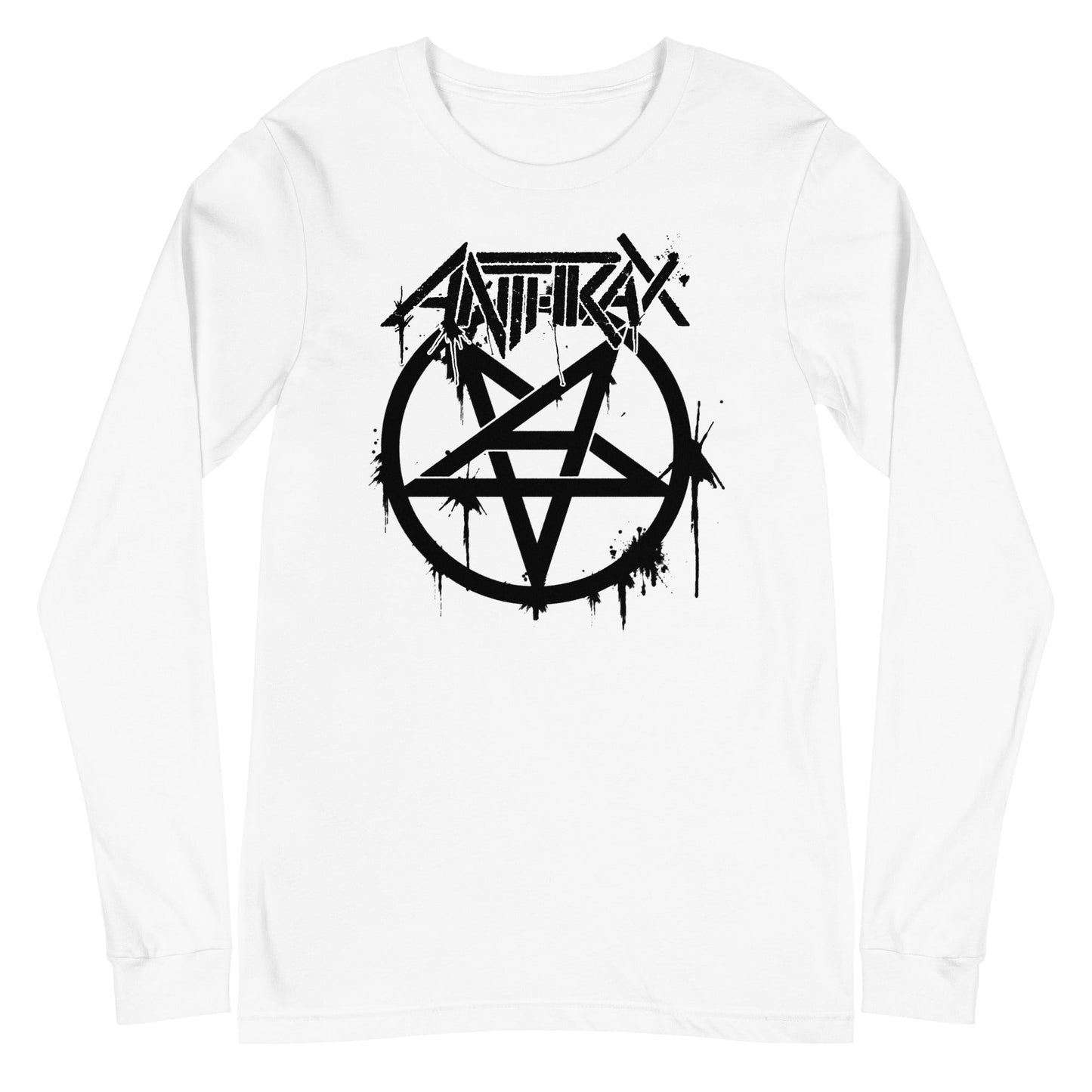 Anthrax - Pentagram Logo Long Sleeve Shirt #1009