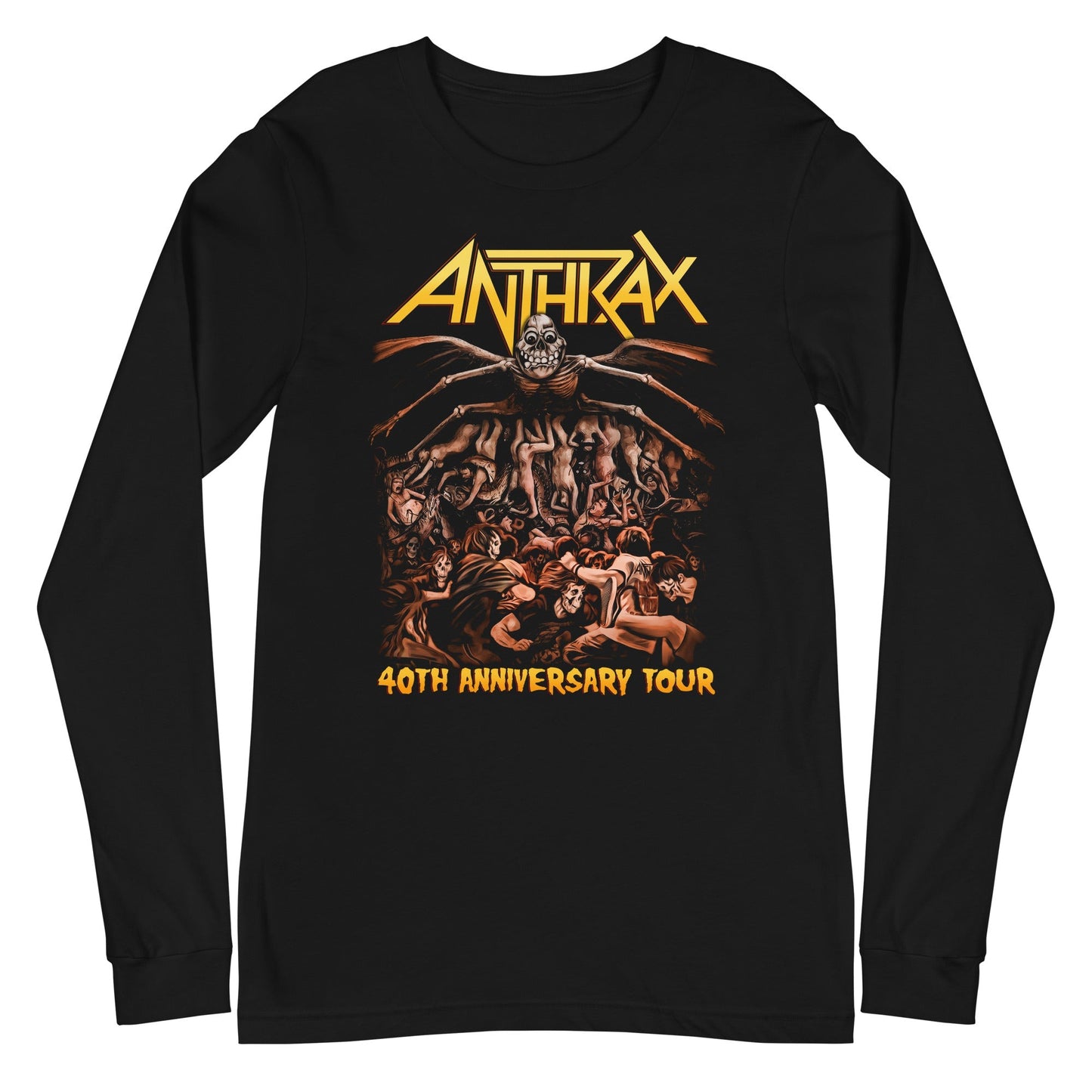 Anthrax - 40th Anniversary Tour Long Sleeve Shirt