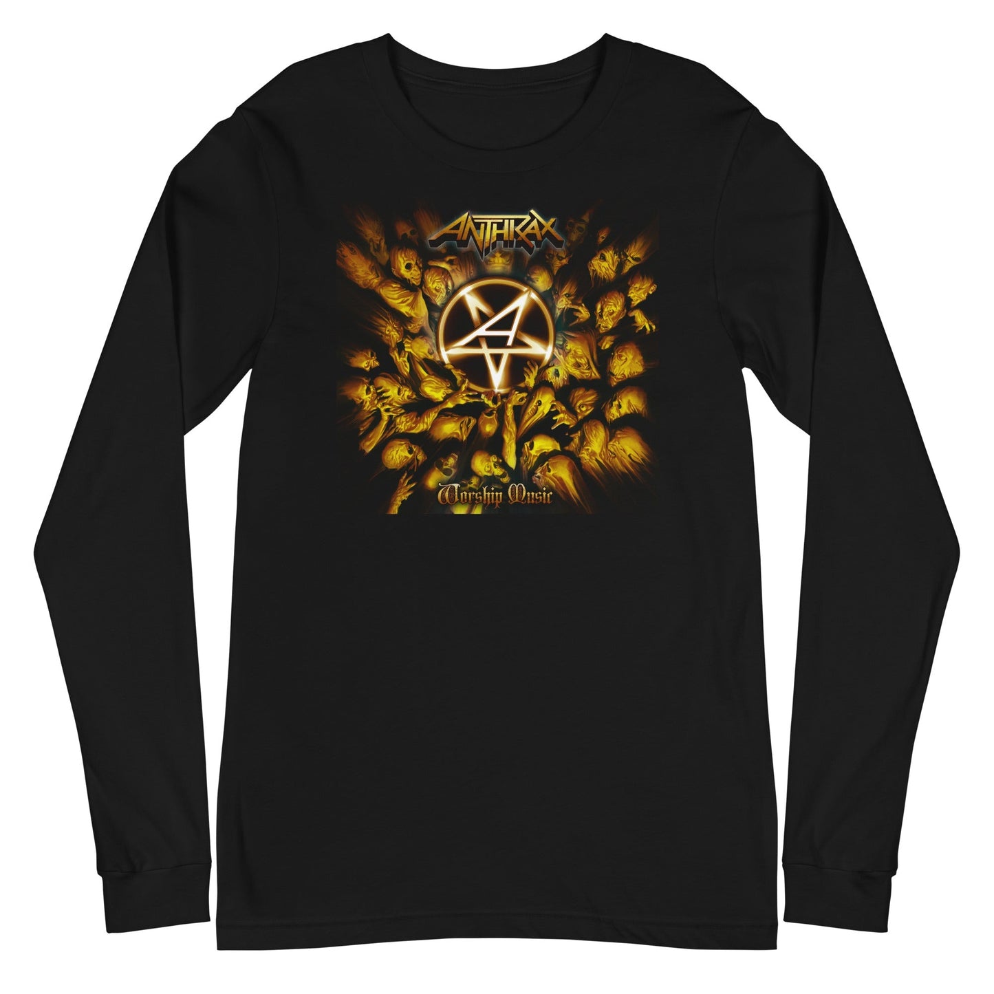 Anthrax - Pentagram Logo Long Sleeve Shirt #1026