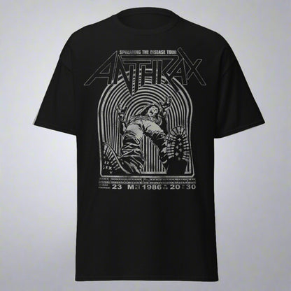 Anthrax - 1986 Tour Jumbo Print T Shirt