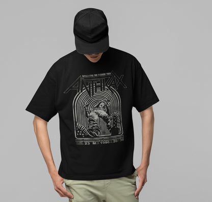 Anthrax - 1986 Tour Jumbo Print T Shirt