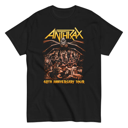 Anthrax - 40th Anniversary Tour T Shirt
