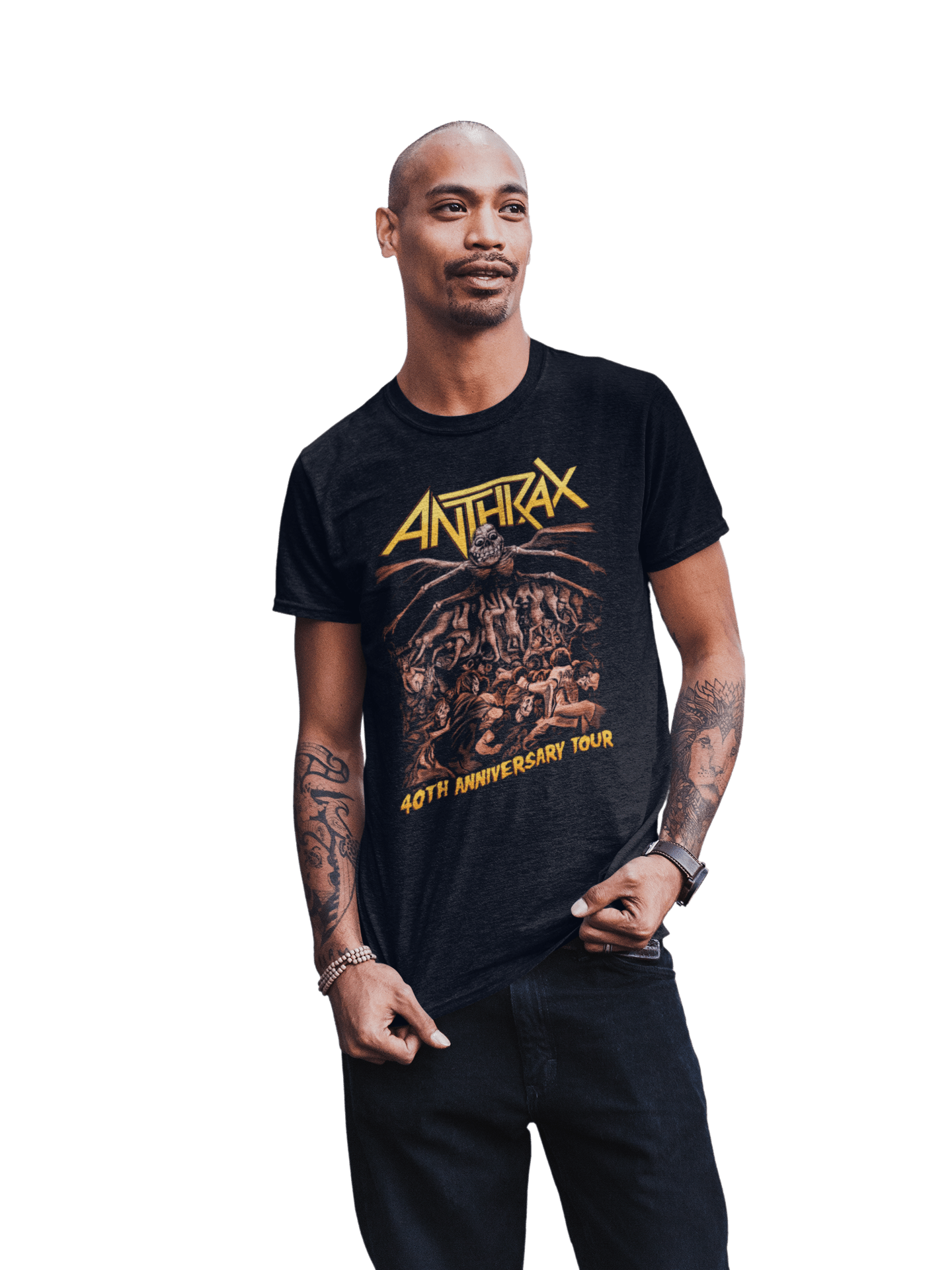 Anthrax - 40th Anniversary Tour T Shirt