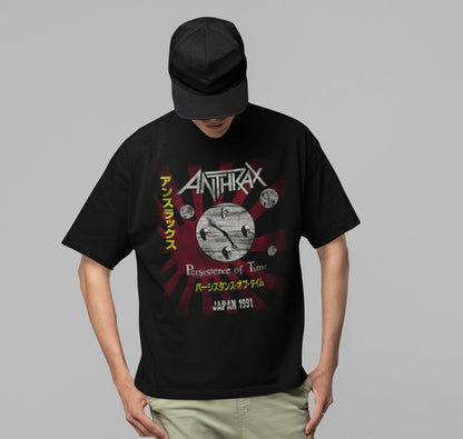 Anthrax - Japan 91 Tour Jumbo Print T Shirt