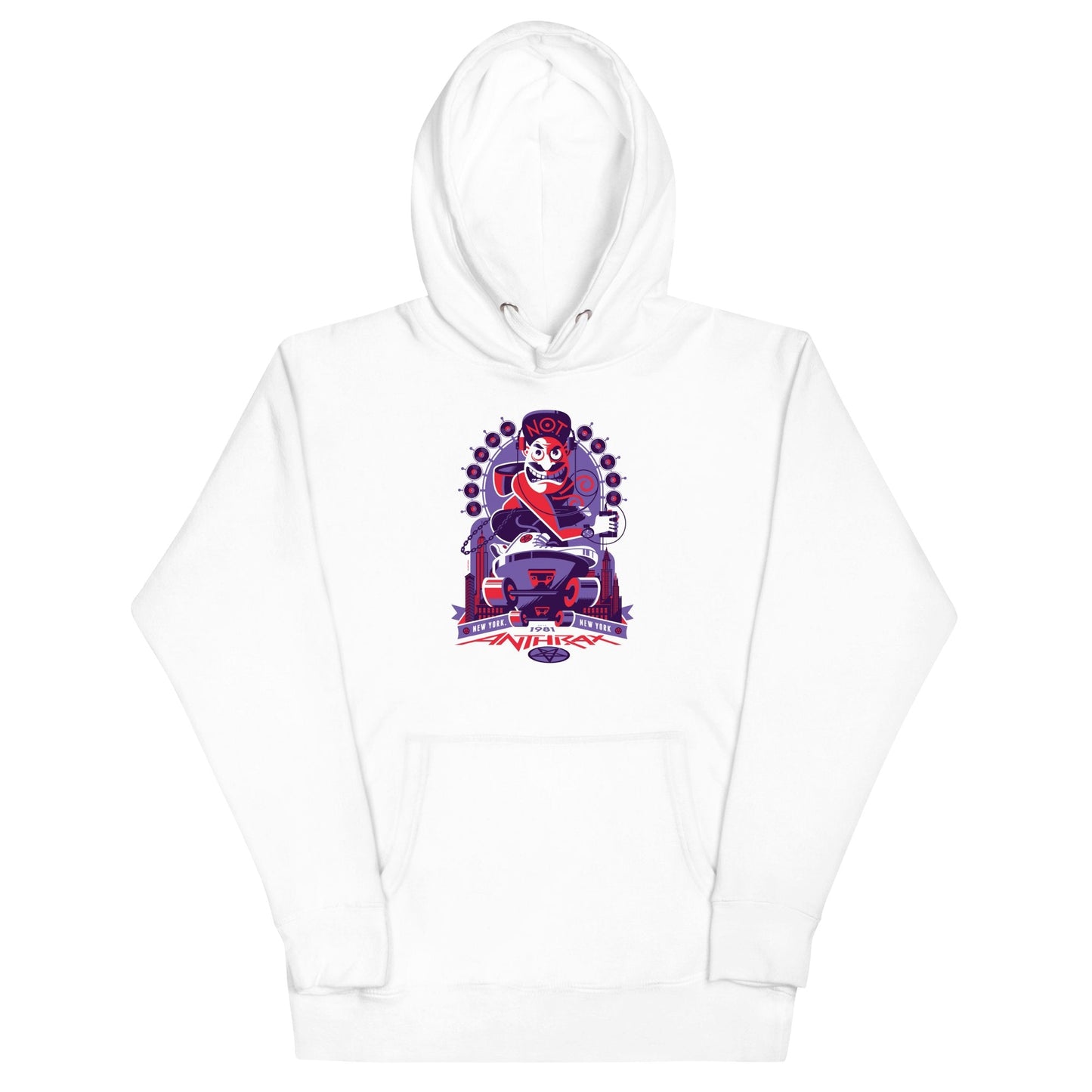 Anthrax - New York 81 Classic Hoodie