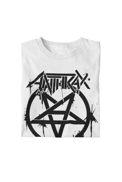Anthrax - Pentagram Logo T Shirt