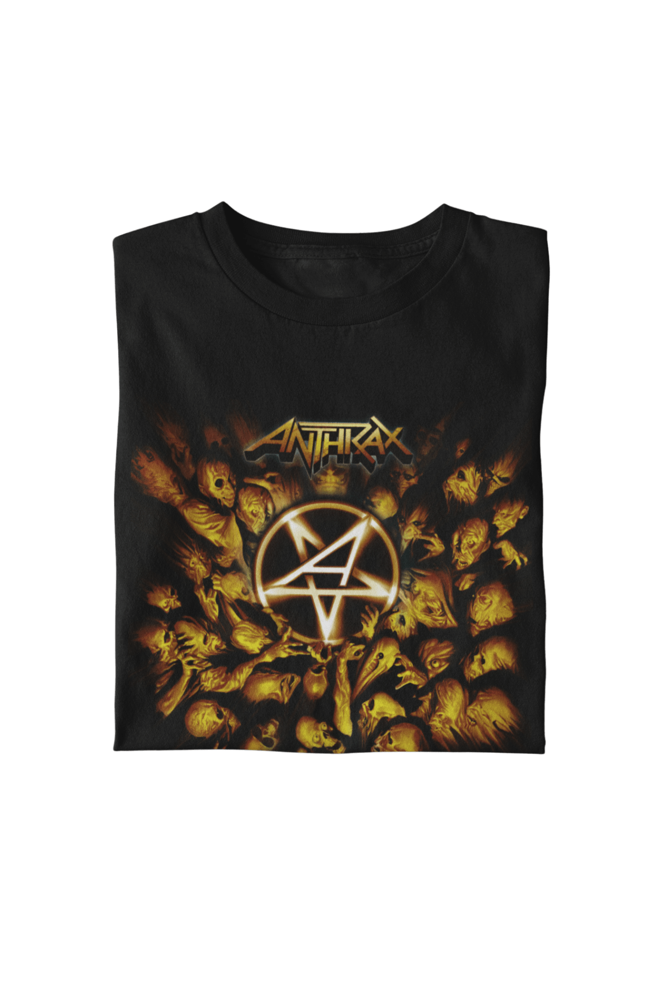 Anthrax - Pentagram Logo T Shirt