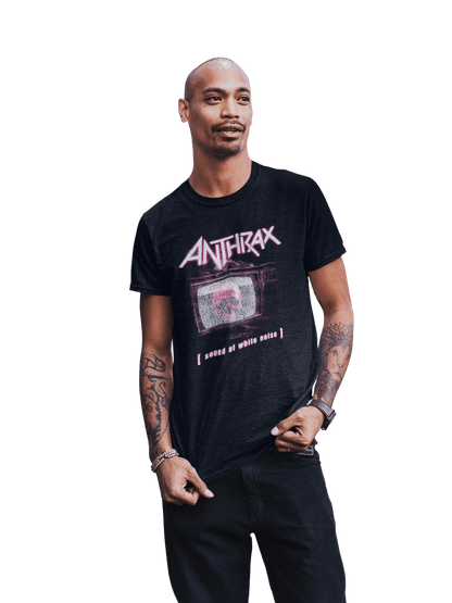 Anthrax - Skull TV T Shirt