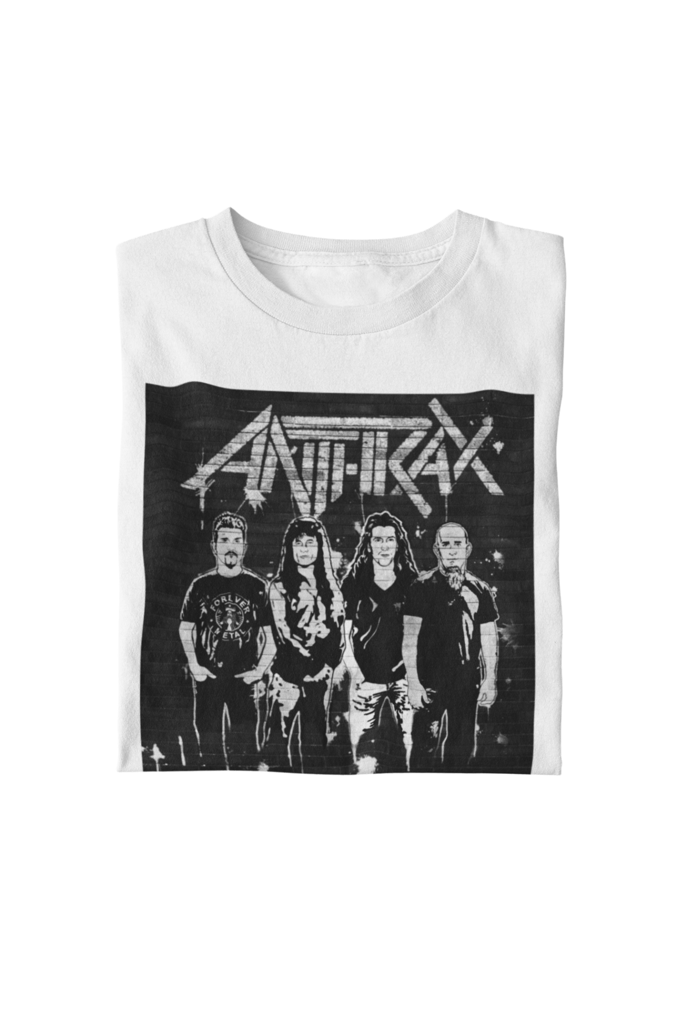 Anthrax - With the Band T Shirt