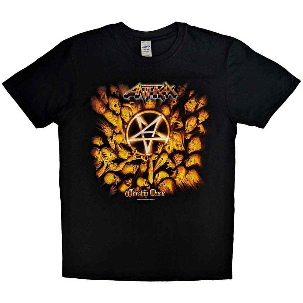 Anthrax Worship Music Mens T Shirt