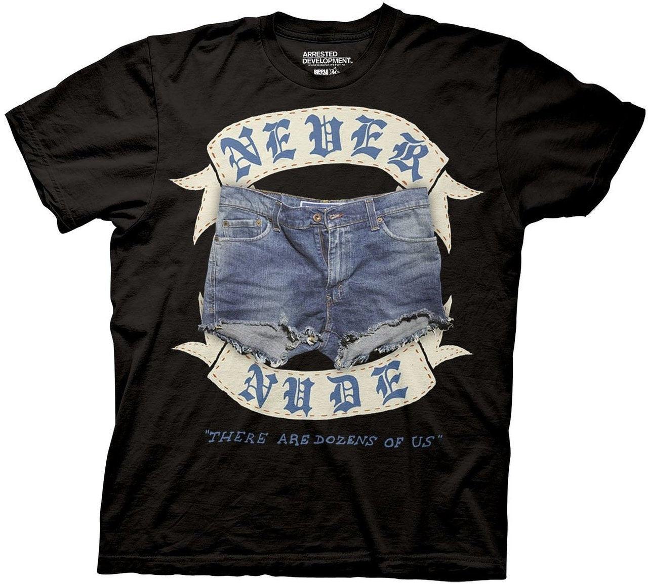 Arrested Development Never Nude Adult T Shirt