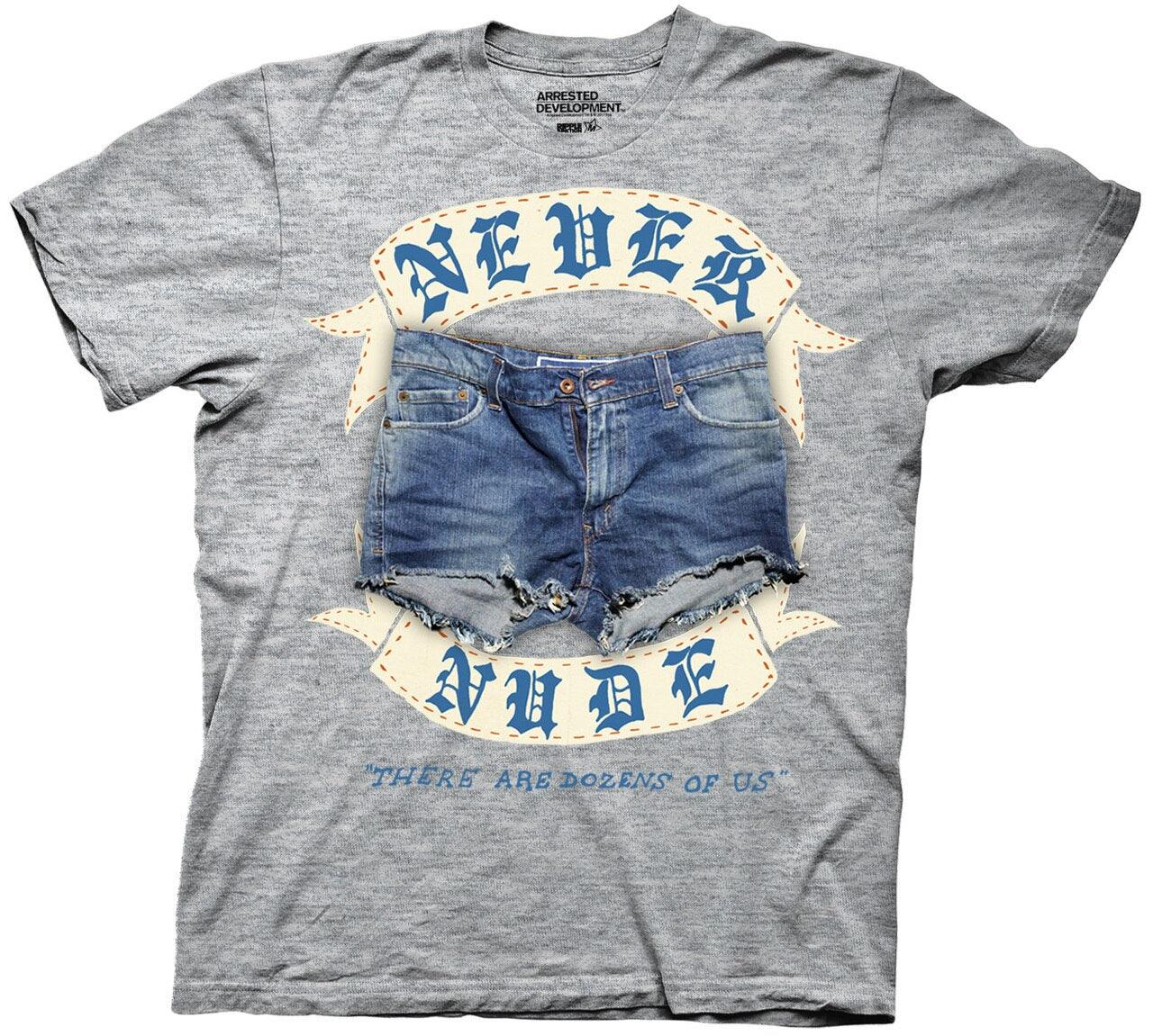 Arrested Development Never Nude Adult T Shirt