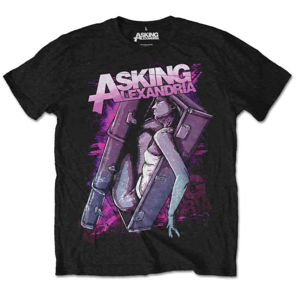 Asking Alexandria Coffin Girl Mens T Shirt