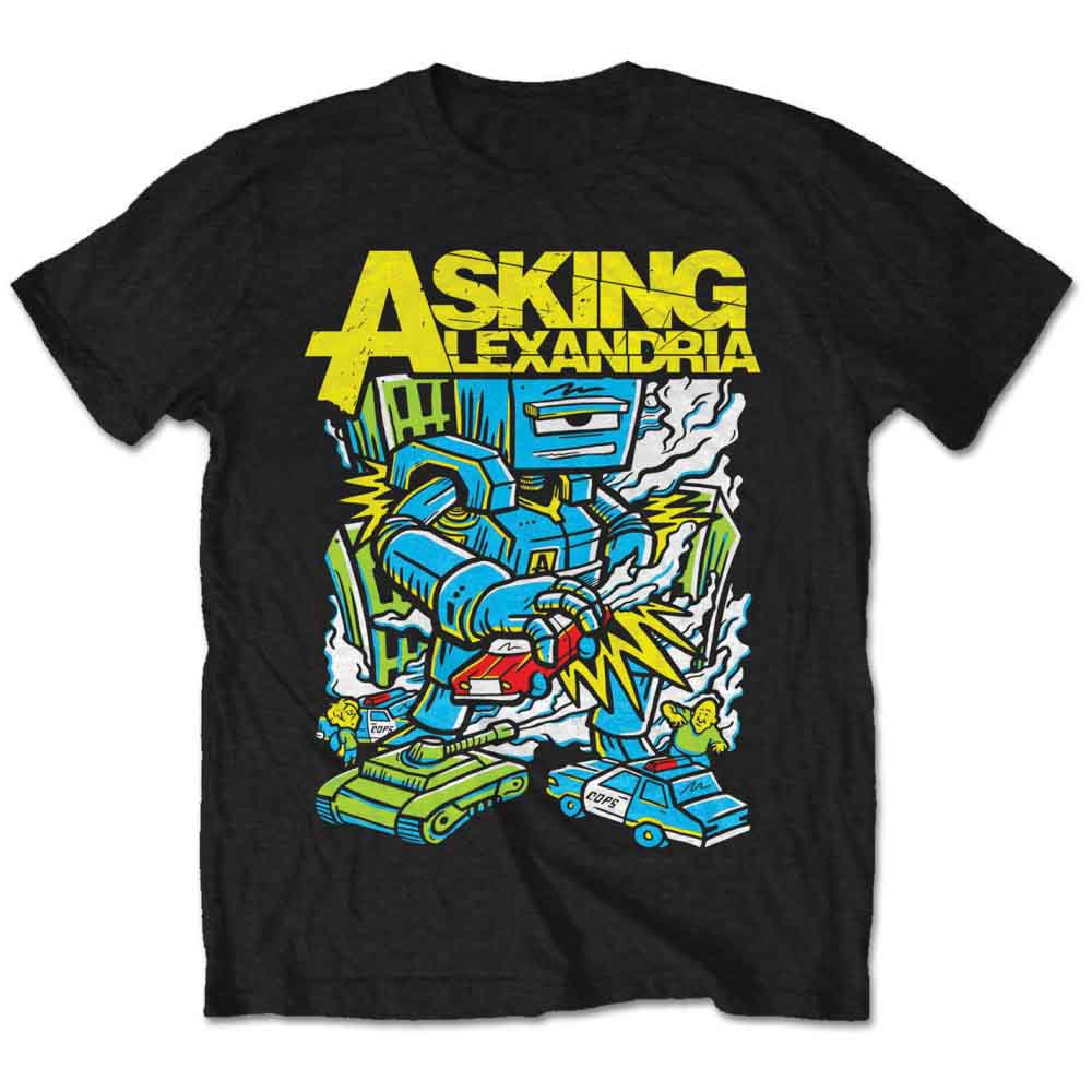 Asking Alexandria Killer Robot Mens T Shirt