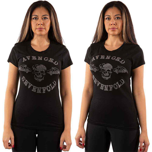 Avenged Sevenfold Death Bat Womens T Shirt