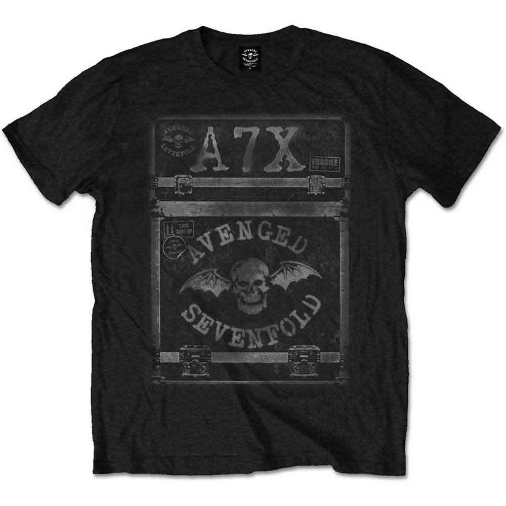 Avenged Sevenfold Flightcase Mens T Shirt