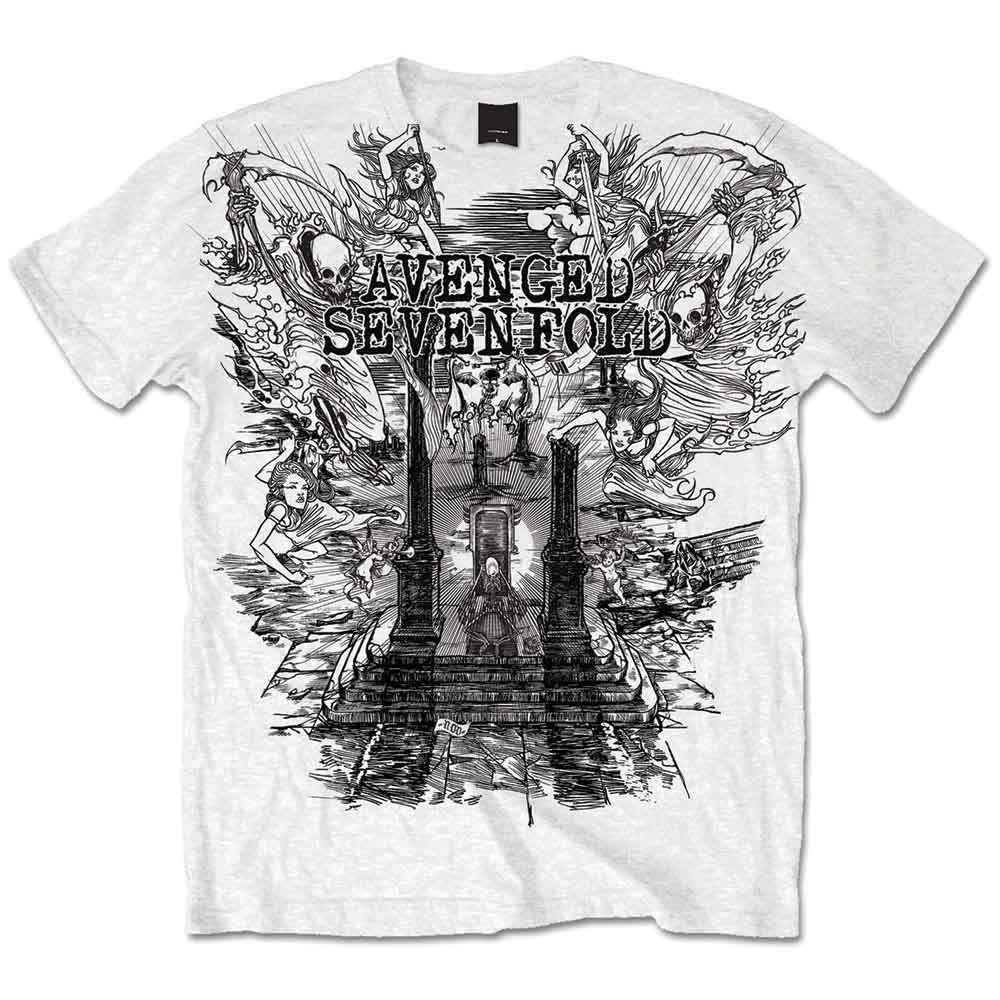 Avenged Sevenfold Land of Cain Mens T Shirt