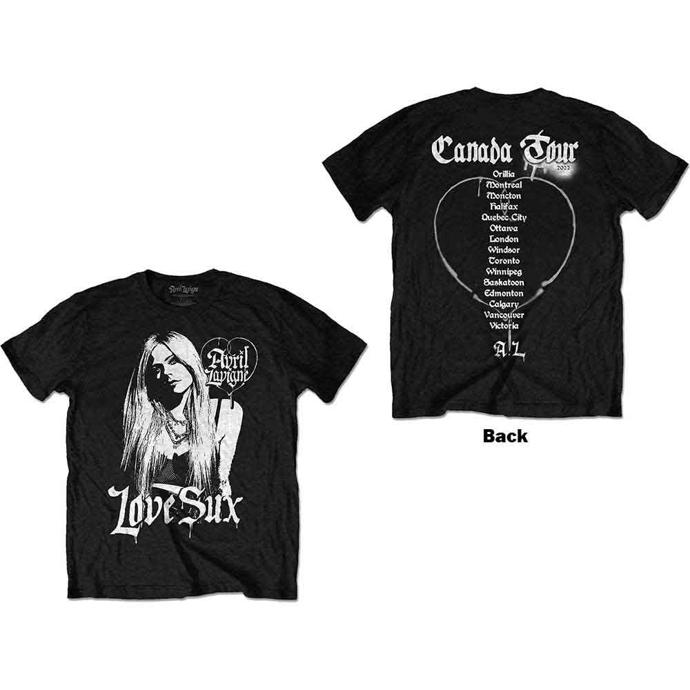 Avril Lavigne Love Sux Mens T Shirt