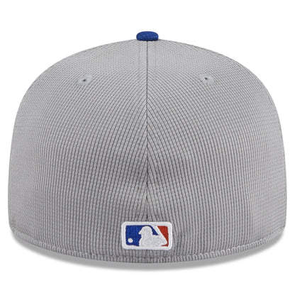 New York Mets - MLB 59Fifty Batting Practice Gray Snapback Hat New Era