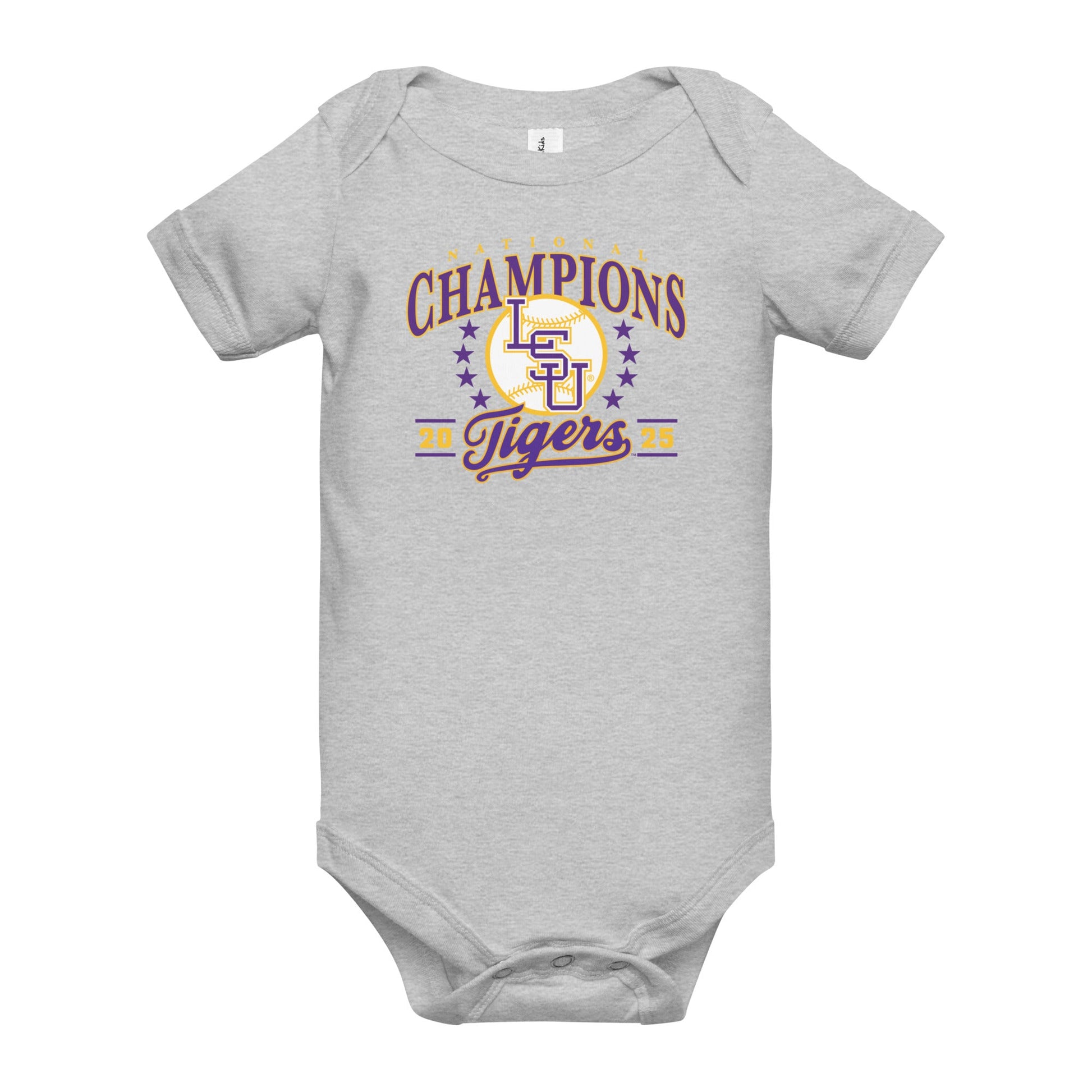 LSU Baseball National Championship One-Piece Baby Romper