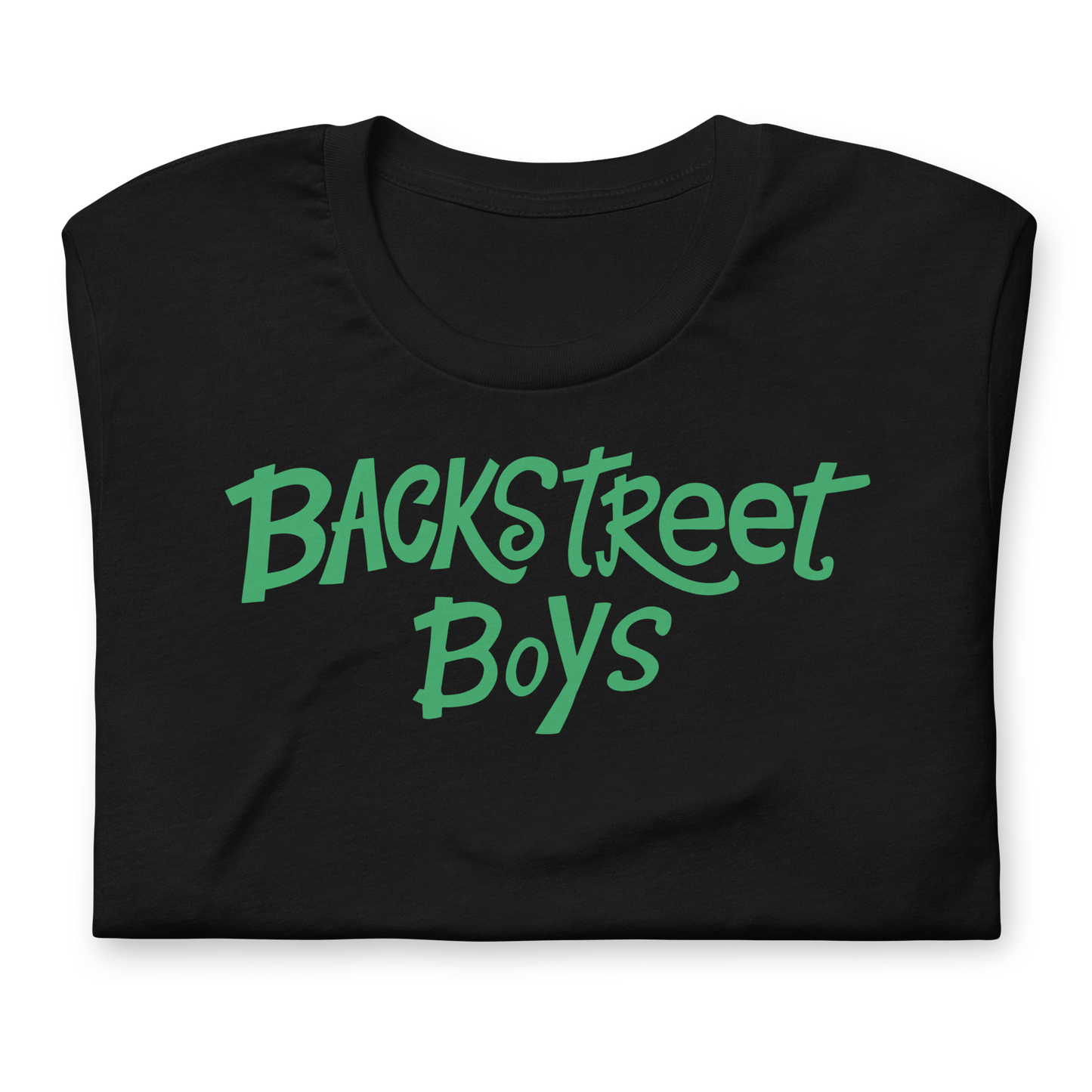 Backstreet Boys - Green Logo T Shirt