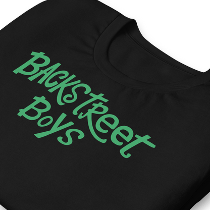 Backstreet Boys - Green Logo T Shirt