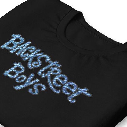 Backstreet Boys - Striped Logo T Shirt