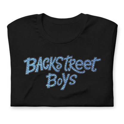 Backstreet Boys - Striped Logo T Shirt