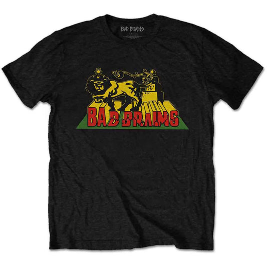 Bad Brains Lion Crush Mens T Shirt Black