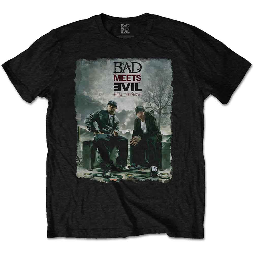 Bad Meets Evil Burnt Mens T Shirt