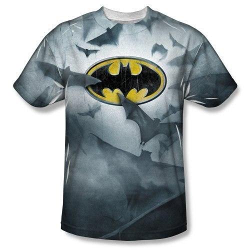 Batman Bat's Logo Sublimated T Shirt