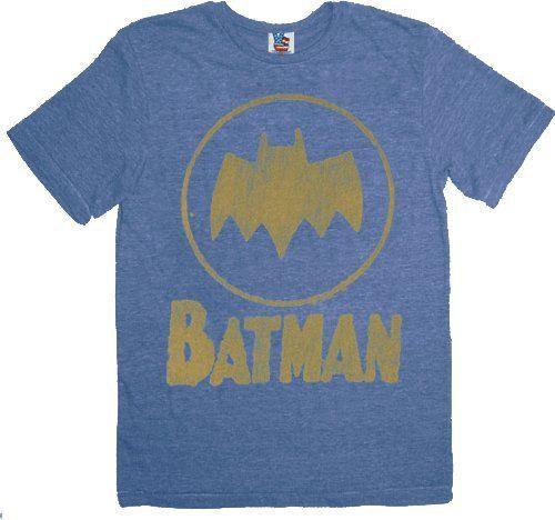 Batman Circle Logo Blue T Shirt