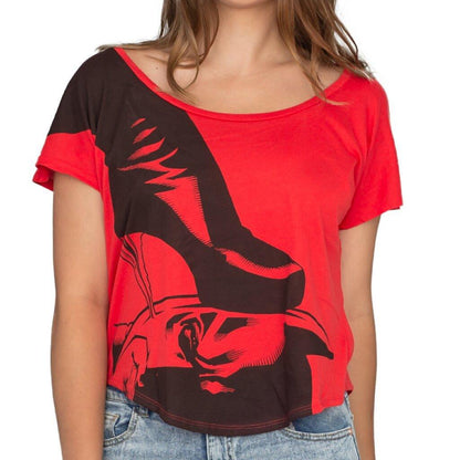 Batman The Dark Knight Heel Dolman T Shirt