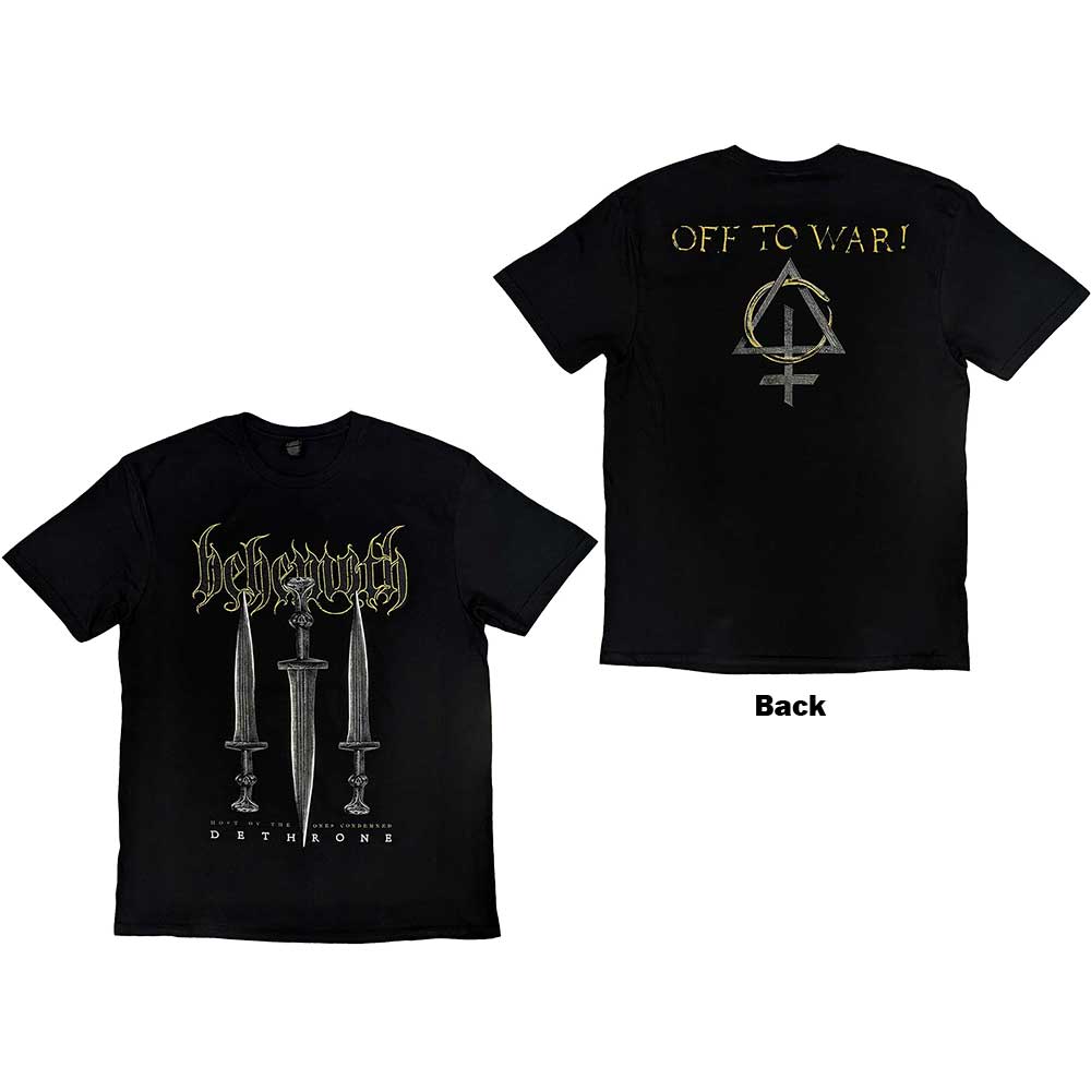 Behemoth Off To War! Mens T Shirt