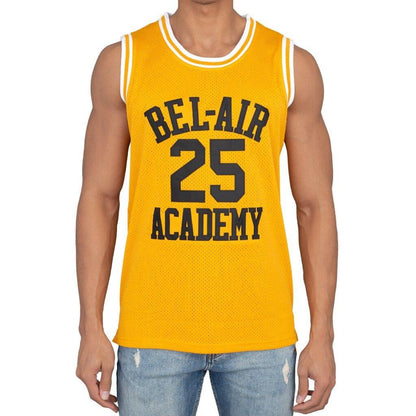 Bel Air Basketball Yellow Jersey